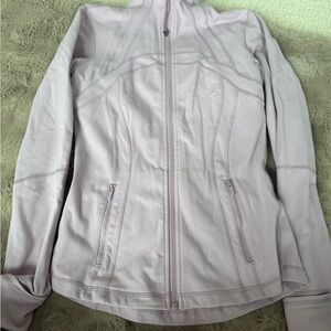 Lululemon Athletica Purple Utility Jacket with Stand-Up Collar